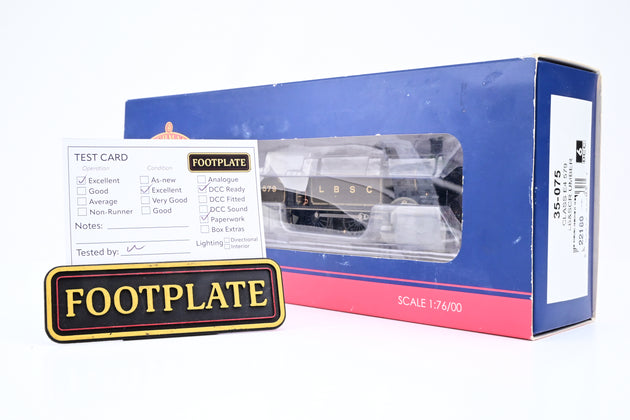Bachmann OO Gauge 35-075 Class E4 0-6-2T LB&SCR Umber No.579 - Boxed