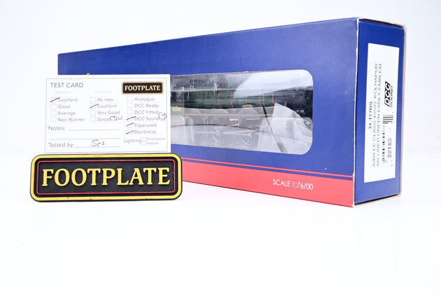 Bachmann OO Gauge 31-177DS Jubilee Class 'Kolhapur' BR Lined Green Early Emblem No.45593 - DCC Sound, Boxed