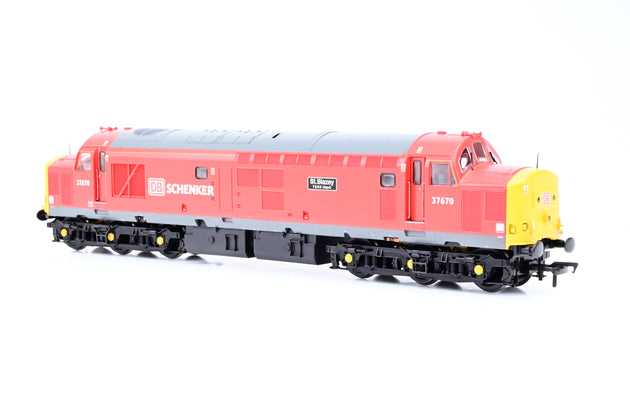 Bachmann OO Gauge 32-381P Class 37/5 Diesel 'St. Blazey' DB Schenker No.37670 - Boxed