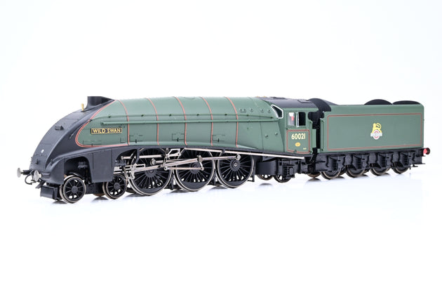 Hornby OO Gauge R2615 BR Green Early Emblem Class A4 'Wild Swan' No.60021 - Boxed