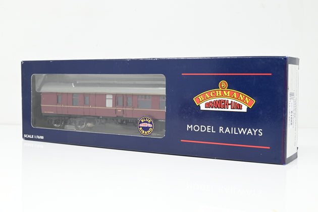 Bachmann OO Gauge 39-076C BR Mk1 Brake/Corridor BSK Maroon No.M35486 - Boxed