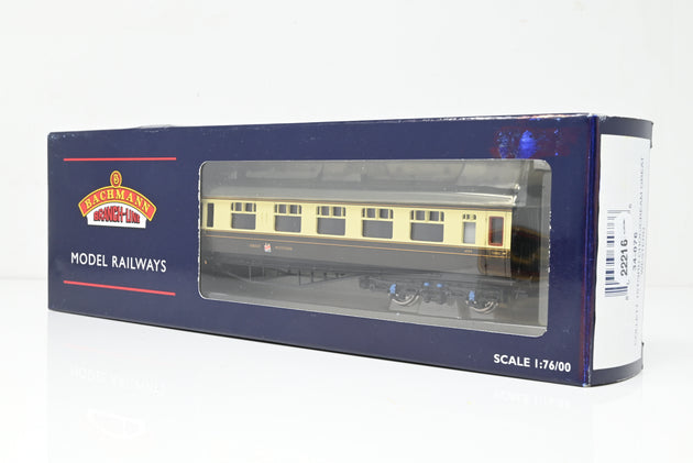 Bachmann OO Gauge 34-076 Collett 1st/3rd Chocolate & Cream Great Western No.6543 - Boxed
