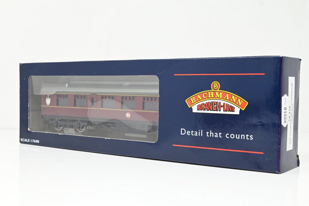 Bachmann OO Gauge 34-378 63ft Thompson 2nd Corridor BR Maroon No.E1550E - Boxed