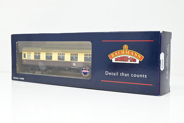 Bachmann OO Gauge 39-154 BR Mk1 Corridor (First) FP WR Chocolate & Cream No.W13074 - Boxed