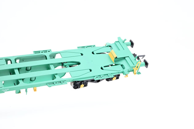 Bachmann OO Gauge 37-300 Intermodal Bogie Wagon w/ 45ft Swap-Body Containers 'ECS' - Boxed
