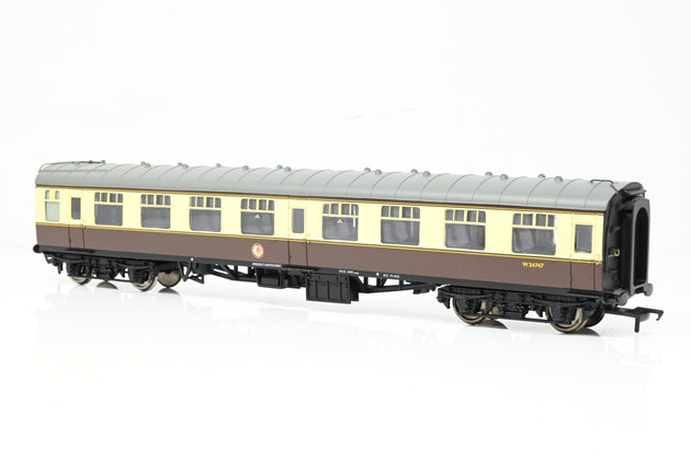 Bachmann OO Gauge 39-029B BR Mk1 Corridor SK WR Chocolate & Cream No.W24747 - Boxed