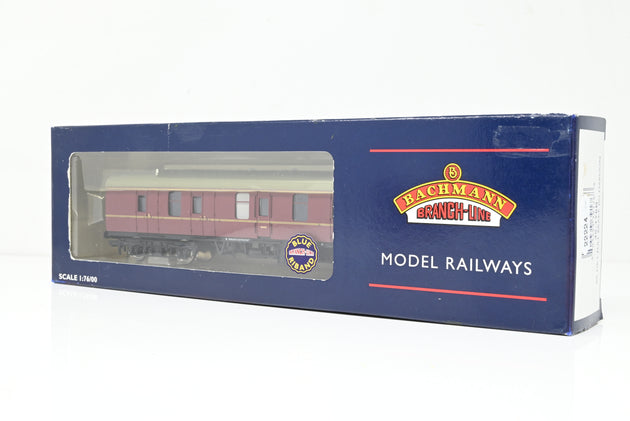 Bachmann OO Gauge 39-176B BR Mk1 Full Brake BG BR Maroon No.M81300- Boxed
