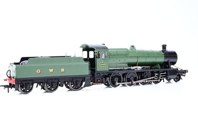 Hornby OO Gauge R2918 GWR 2-8-0 Class 3800 Locomotive GWR Green No.3803 - Boxed