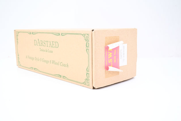 Darstaed Coarse Scale O Gauge LSWR 6-Wheel Milk Van No.163 - Boxed