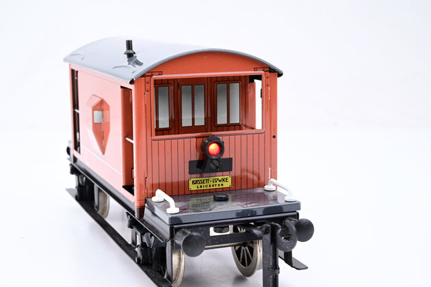 Bassett-Lowke Coarse Scale O Gauge NE Bauxite 20T Brake Van w/ Rear Light No.258401 - Boxed