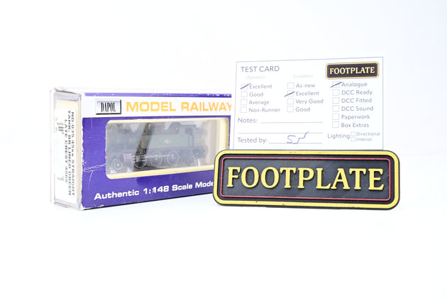 Dapol N Gauge ND-035 BR Green Late Crest 2-6-2 Class 45xx Straight Tank No.4565 - Boxed