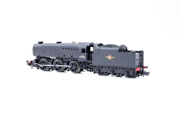 Dapol N Gauge 2S-021-002 BR Black Late Crest Class Q1 No.33018 - Boxed