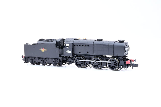Dapol N Gauge 2S-021-002 BR Black Late Crest Class Q1 No.33018 - Boxed