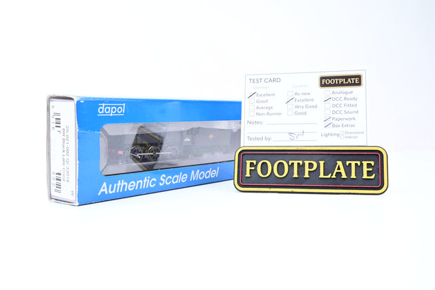 Dapol N Gauge 2S-021-002 BR Black Late Crest Class Q1 No.33018 - Boxed