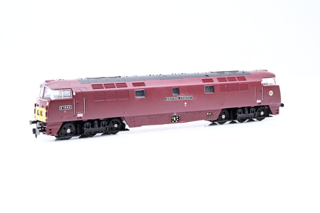 Dapol N Gauge 2D-003-006 BR Maroon 'Western' Class 52 w/ SYP No.D1065 'Western Consort' - Boxed