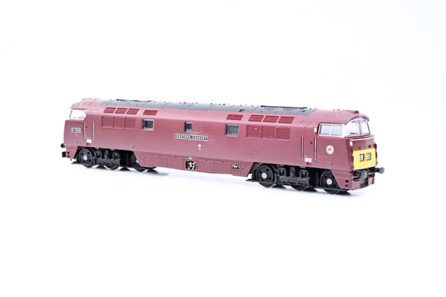 Dapol N Gauge 2D-003-006 BR Maroon 'Western' Class 52 w/ SYP No.D1065 'Western Consort' - Boxed