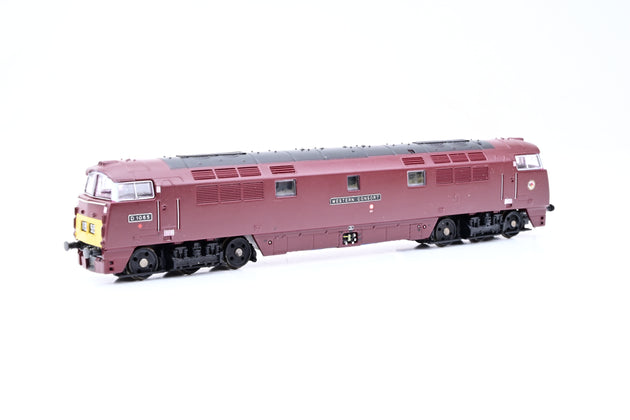 Dapol N Gauge 2D-003-006 BR Maroon 'Western' Class 52 w/ SYP No.D1065 'Western Consort' - Boxed