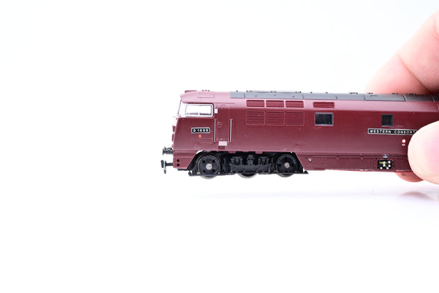 Dapol N Gauge 2D-003-006 BR Maroon 'Western' Class 52 w/ SYP No.D1065 'Western Consort' - Boxed