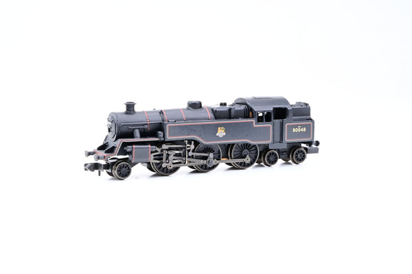 Graham Farish N Gauge 372-530 BR Black Early Emblem Class 4MT No.80048 - Boxed