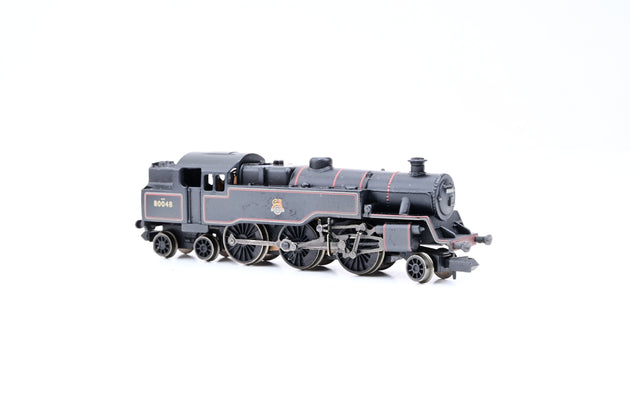Graham Farish N Gauge 372-530 BR Black Early Emblem Class 4MT No.80048 - Boxed