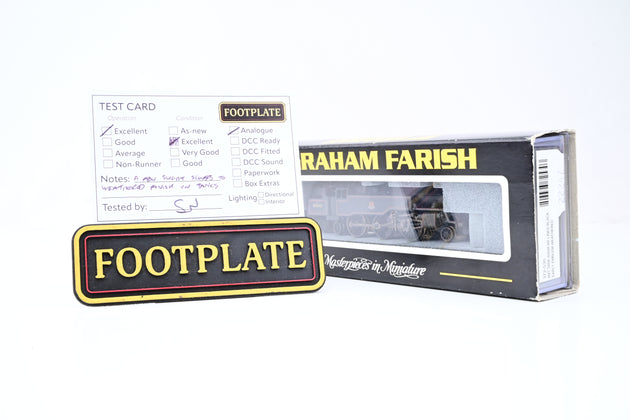 Graham Farish N Gauge 372-530 BR Black Early Emblem Class 4MT No.80048 - Boxed