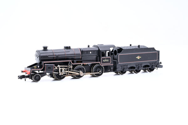 Graham Farish N Gauge 372-225 BR Black Late Crest Midland Crab Class No.42932 - Boxed