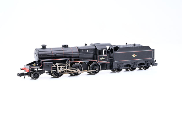 Graham Farish N Gauge 372-225 BR Black Late Crest Midland Crab Class No.42932 - Boxed