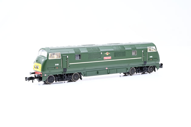 Graham Farish N Gauge 371-604 BR Green Late Crest Class 42 'Warship' No.D832 'Onslaught' - Boxed
