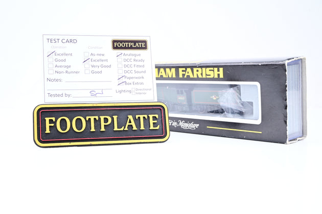 Graham Farish N Gauge 372-355 BR Green Late Crest Class A4 No.60017 'Silver Fox' - Boxed