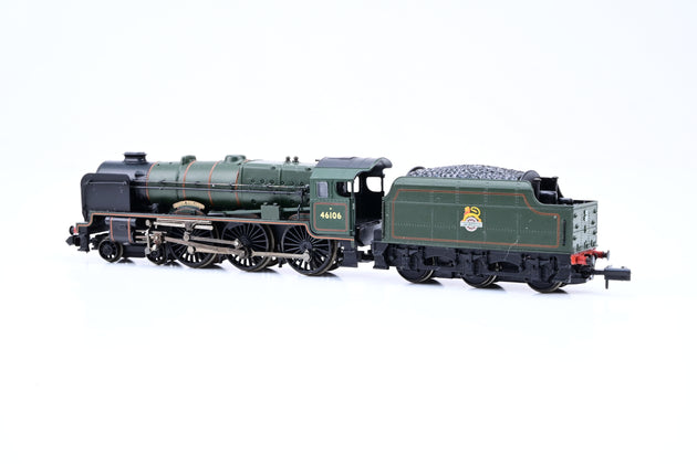 Graham Farish N Gauge 372-576 BR Green Early Emblem Royal Scot Class 6P No.46106 'Gordon Highlander' - Boxed