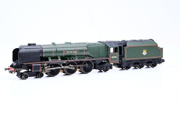 Graham Farish N Gauge 372-179 BR Green Early Emblem Class 8P No.46248 'City of Leeds' - Boxed