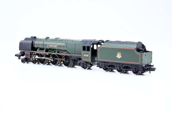 Graham Farish N Gauge 372-179 BR Green Early Emblem Class 8P No.46248 'City of Leeds' - Boxed