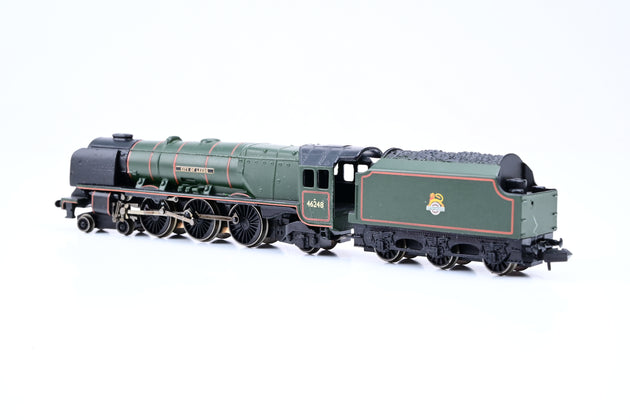 Graham Farish N Gauge 372-179 BR Green Early Emblem Class 8P No.46248 'City of Leeds' - Boxed