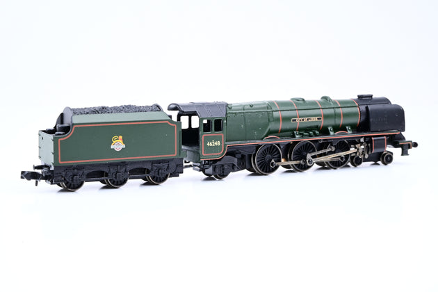 Graham Farish N Gauge 372-179 BR Green Early Emblem Class 8P No.46248 'City of Leeds' - Boxed