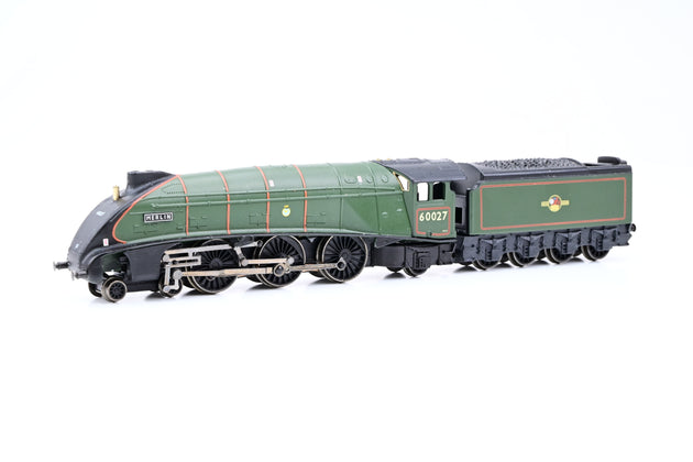 Graham Farish N Gauge 372-353 BR Green Late Crest Class A4 No.60027 'Merlin' - Boxed