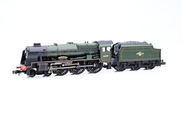 Graham Farish N Gauge 372-575 BR Green Late Crest Rebuilt Royal Scot Class 6P No.46159 'The Royal Air Force' - Boxed