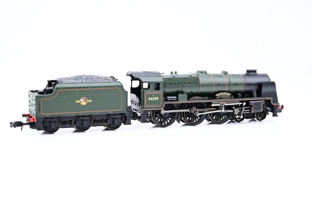 Graham Farish N Gauge 372-575 BR Green Late Crest Rebuilt Royal Scot Class 6P No.46159 'The Royal Air Force' - Boxed