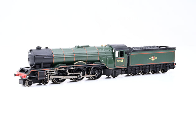 Graham Farish N Gauge 372-380 BR Green Late Crest Class A3 No.60065 'Knight of the Thistle' - Boxed