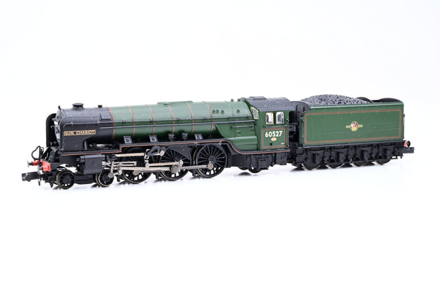 Graham Farish N Gauge 372-387 BR Green Late Crest Class A2 No.60527 'Sun Chariot' - Boxed