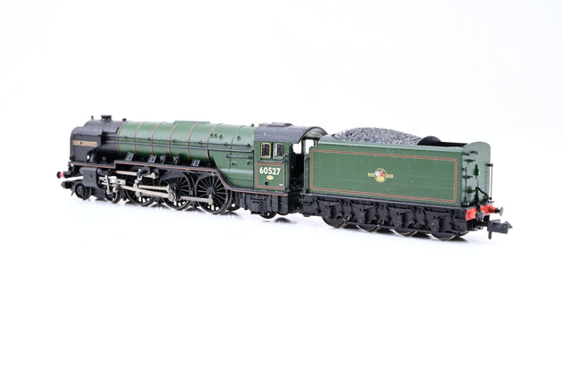 Graham Farish N Gauge 372-387 BR Green Late Crest Class A2 No.60527 'Sun Chariot' - Boxed