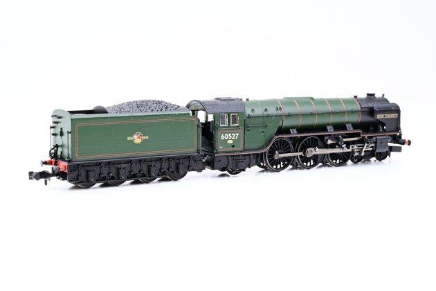 Graham Farish N Gauge 372-387 BR Green Late Crest Class A2 No.60527 'Sun Chariot' - Boxed