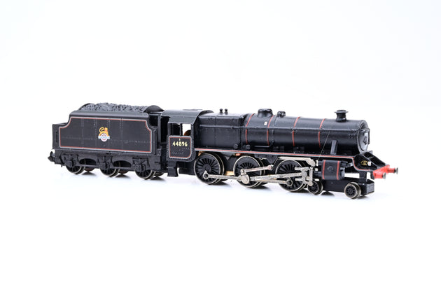 Graham Farish N Gauge 372-126 BR Black Early Emblem Class 5MT 'Black Five' No.44896 - Boxed