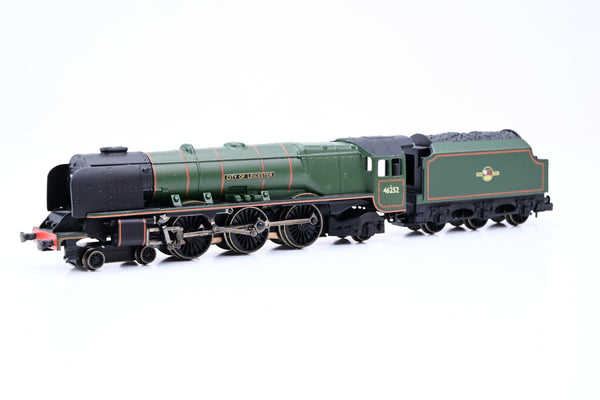 Graham Farish N Gauge 372-177 BR Green Late Crest Class 8P No.46252 'City of Leicester' - Boxed