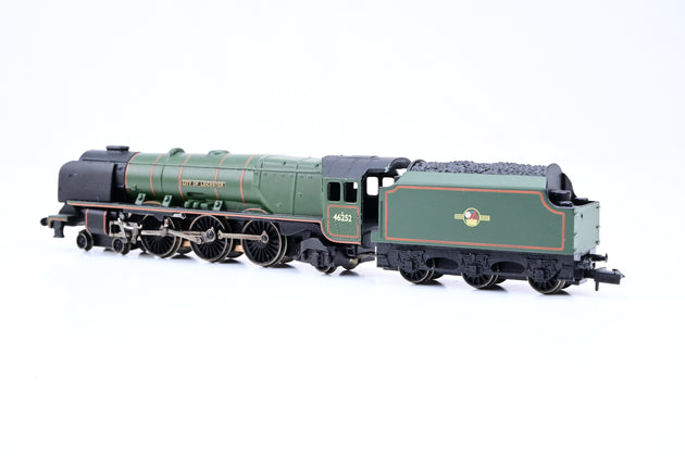 Graham Farish N Gauge 372-177 BR Green Late Crest Class 8P No.46252 'City of Leicester' - Boxed