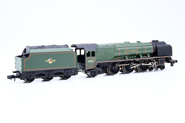 Graham Farish N Gauge 372-177 BR Green Late Crest Class 8P No.46252 'City of Leicester' - Boxed