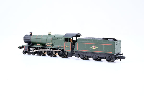 Graham Farish N Gauge 372-000 BR Green Late Crest 'Hall' Class 49xx No.5955 'Garth Hall' - Boxed
