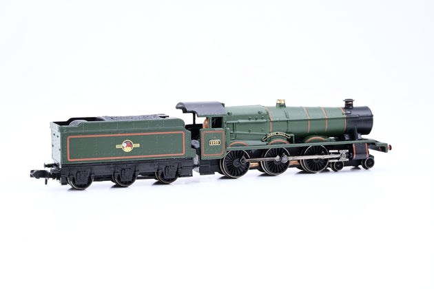 Graham Farish N Gauge 372-000 BR Green Late Crest 'Hall' Class 49xx No.5955 'Garth Hall' - Boxed