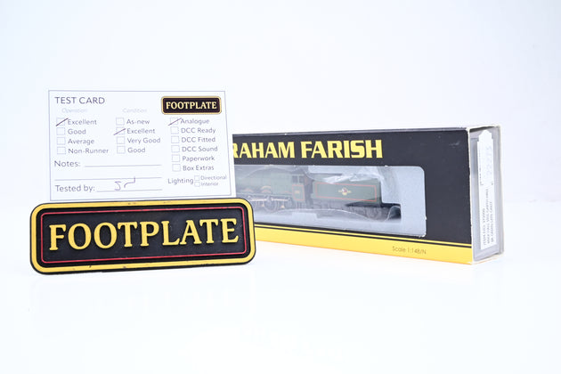 Graham Farish N Gauge 372-000 BR Green Late Crest 'Hall' Class 49xx No.5955 'Garth Hall' - Boxed