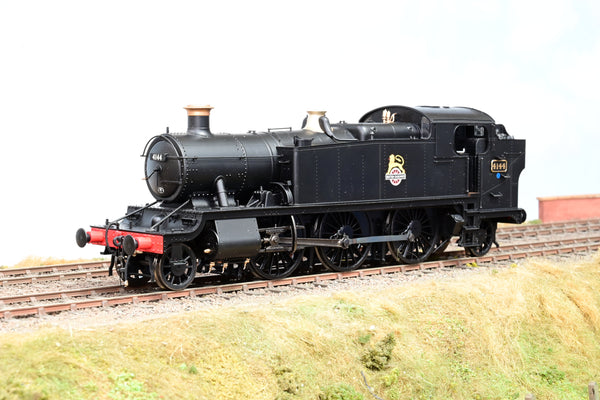 Heljan O Gauge 6125 2-6-2T Large Praire BR Black With Early Crest No.4144 - Boxed