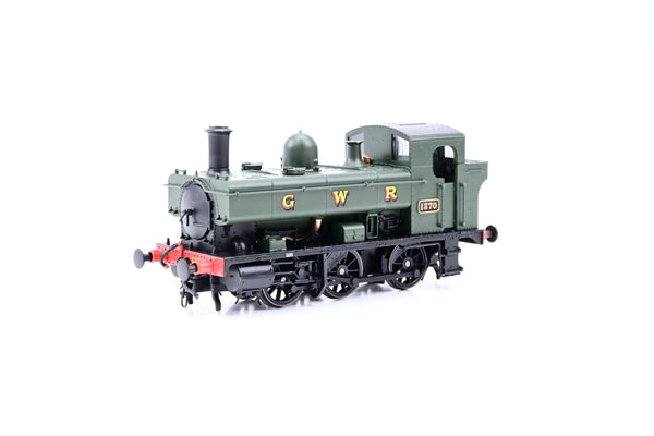 Heljan OO Gauge 1322 GWR Green 13xx Pannier Tank No.1370